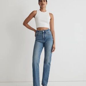 Madewell 90’s straight jean Size 25